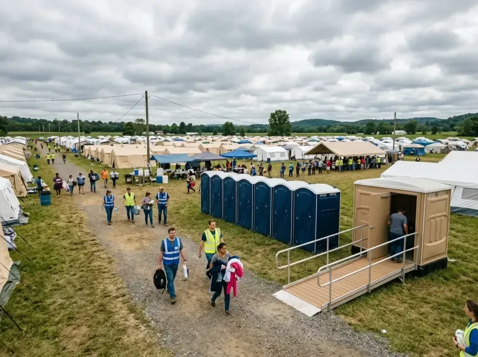 disaster-relief-camp-restrooms-010 — frequently asked questions, Dumpster & Portable Bathrooms Rental in Lawrenceburg, IN